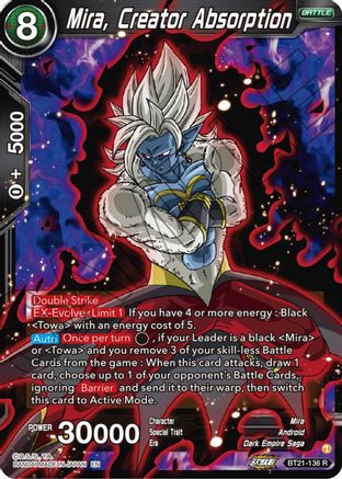 Mira, Creator Absorption - Wild Resurgence - Rare - BT21-136
