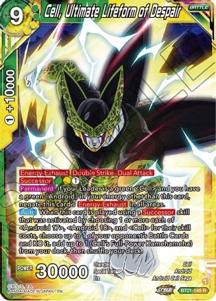 Cell, Ultimate Lifeform of Despair - Wild Resurgence - Rare - BT21-145
