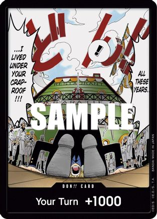 DON!! Card (Alternate Art) - Pillars of Strength - DON!! -
