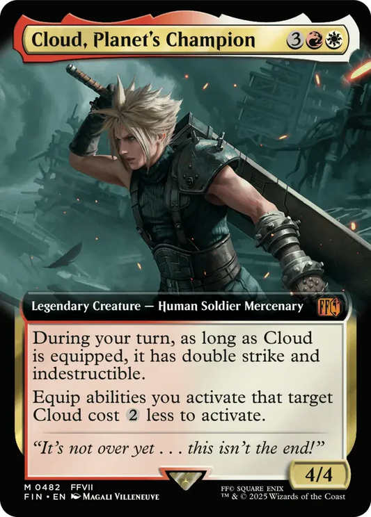 Cloud, Planet's Champion (Extended Art) - FINAL FANTASY - M - 482