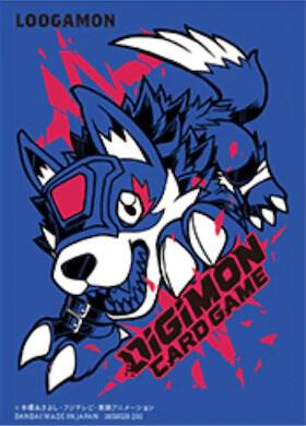 Digimon Card Game Official Sleeves - Loogamon Card Sleeves 2023 (60-Pack)