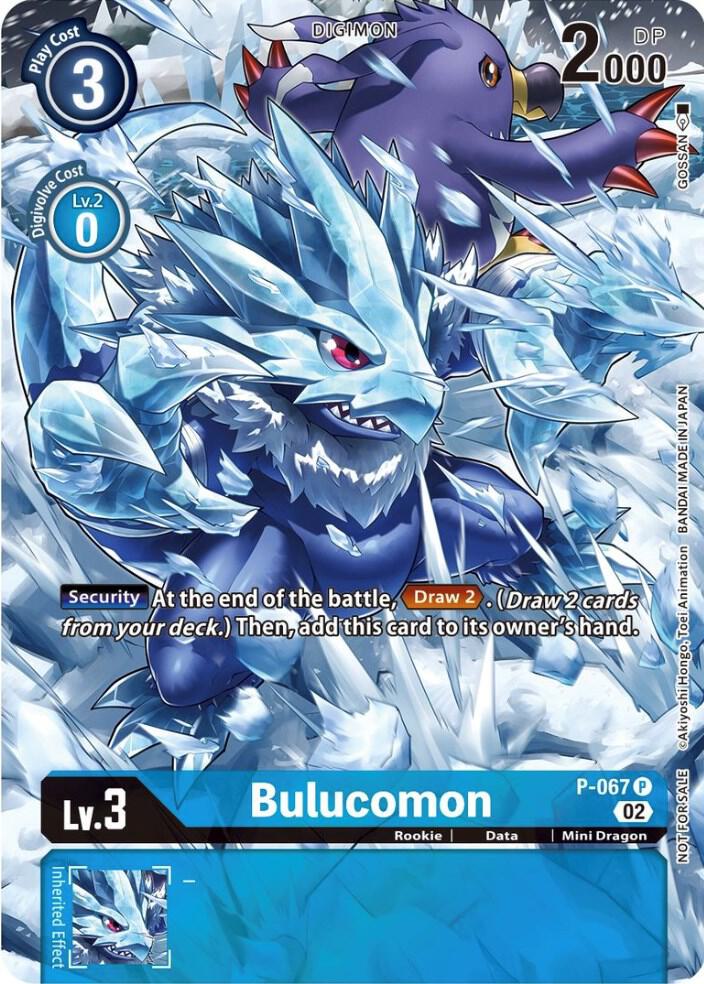 Bulucomon - P-067 (Official Tournament Pack Vol.10) - Digimon Promotion Cards - Promo - P-067 P
