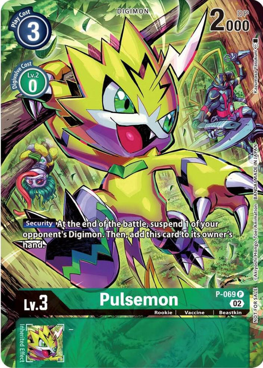 Pulsemon - P-069 (Official Tournament Pack Vol.10) - Digimon Promotion Cards - Promo - P-069 P