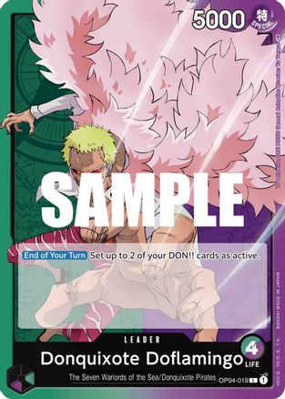 Donquixote Doflamingo (019) - Kingdoms of Intrigue - L - OP04-019