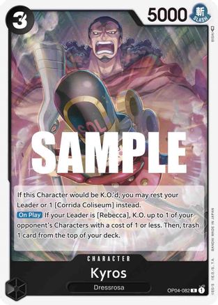 Kyros - Kingdoms of Intrigue - R - OP04-082