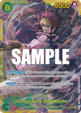 Donquixote Rosinante - Kingdoms of Intrigue - SEC - OP04-119