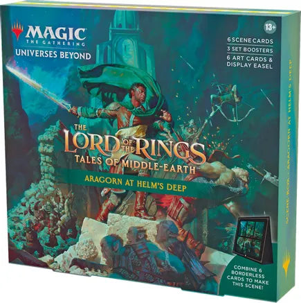 MTG The Lord of the Rings: Tales of Middle-earth Scene Box - Aragorn at Helm's Deep