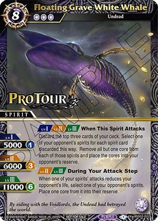 Floating Grave White Whale (X Rare Special Pack Vol. 2) - Battle Spirits Saga Promo Cards - Promo - BSS02-022