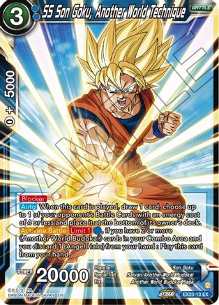 SS Son Goku, Another World Technique - Expansion Deck Box Set 23: Premium Anniversary Box 2023 - Expansion Rare - EX23-13
