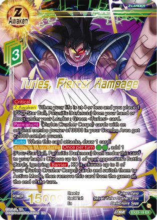 Turles, Fiercer Rampage - Expansion Deck Box Set 23: Premium Anniversary Box 2023 - Expansion Rare - EX23-19