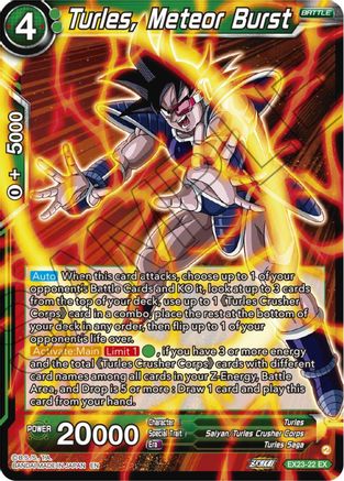 Turles, Meteor Burst - Expansion Deck Box Set 23: Premium Anniversary Box 2023 - Expansion Rare - EX23-22