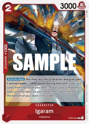 Igaram - Kingdoms of Intrigue - R - OP04-002