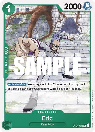Eric - Kingdoms of Intrigue - UC - OP04-022