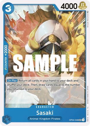 Sasaki - Kingdoms of Intrigue - UC - OP04-048