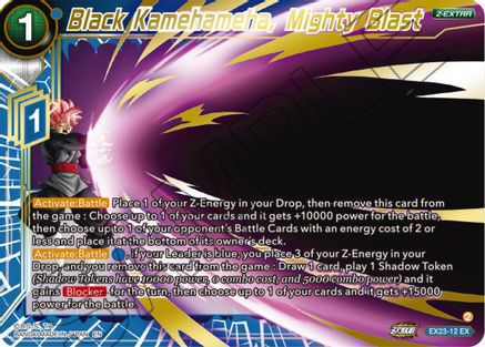 Black Kamehameha, Mighty Blast - Expansion Deck Box Set 23: Premium Anniversary Box 2023 - Expansion Rare - EX23-12