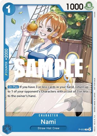 Nami (Sealed Battle Kit Vol. 1) - One Piece Promotion Cards - PR - P-053