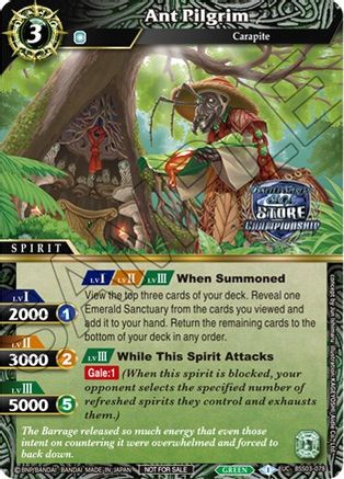 Ant Pilgrim (Championship Pack 2023 Vol. 3) - Launch & Event Promos - Uncommon - BSS03-078