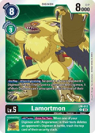 Lamortmon (English Exclusive) - Exceed Apocalypse - Uncommon - LM-012 U
