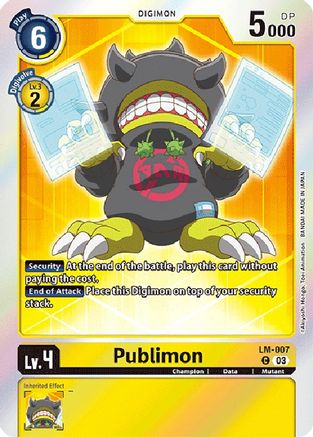 Publimon (English Exclusive) - Exceed Apocalypse - Common - LM-007 C