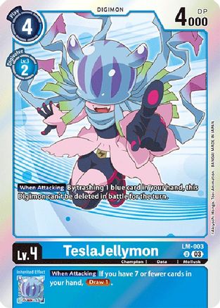 TeslaJellymon (English Exclusive) - Exceed Apocalypse - Uncommon - LM-003 U