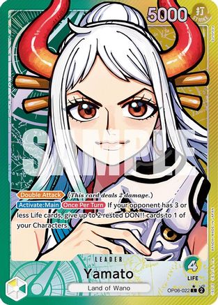 Yamato (Alternate Art) - Wings of the Captain - L - OP06-022