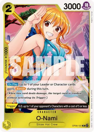 O-Nami - Wings of the Captain - R - OP06-101