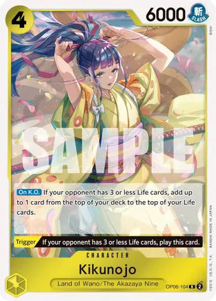 Kikunojo - Wings of the Captain - R - OP06-104