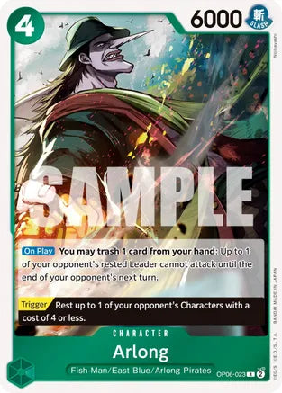 Arlong - Wings of the Captain - R - OP06-023