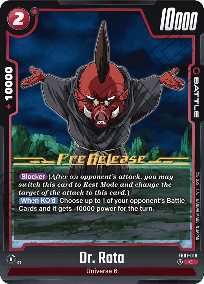 Dr. Rota - Awakened Pulse Pre-Release Cards - Common - FB01-019
