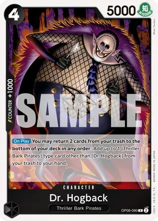 Dr. Hogback - Wings of the Captain - R - OP06-090