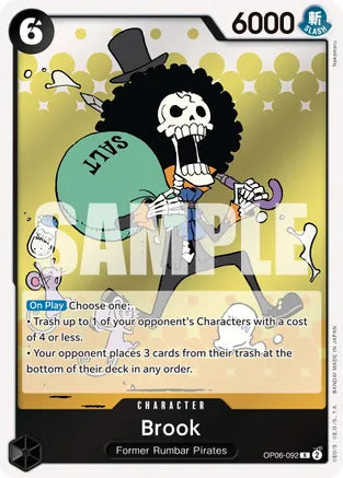 Brook - Wings of the Captain - R - OP06-092