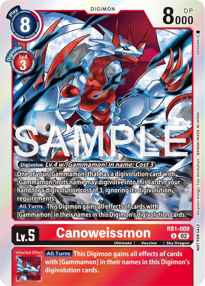 Canoweissmon (Event Pack 6) - Resurgence Booster - Promo - RB1-009 U