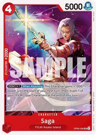 Saga - Wings of the Captain - UC - OP06-006