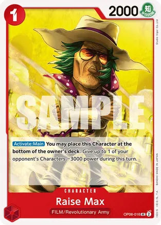 Raise Max - Wings of the Captain - UC - OP06-016