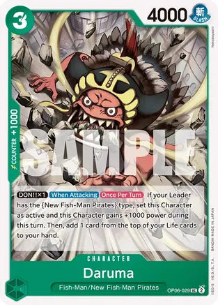 Daruma - Wings of the Captain - UC - OP06-029