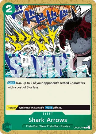 Shark Arrows - Wings of the Captain - C - OP06-040