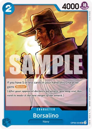 Borsalino - Wings of the Captain - UC - OP06-054