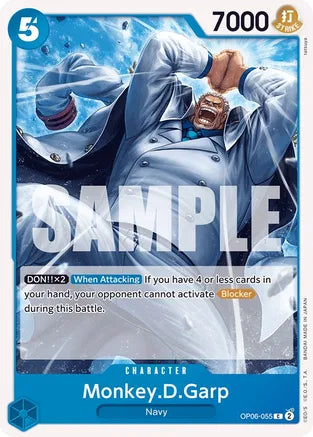 Monkey.D.Garp - Wings of the Captain - C - OP06-055