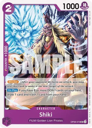 Shiki - Wings of the Captain - UC - OP06-073