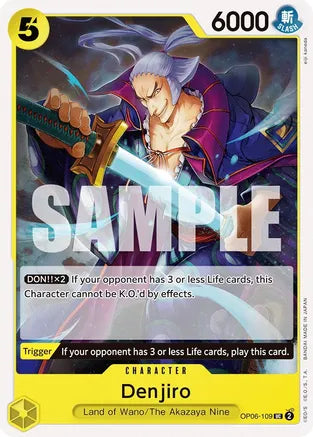 Denjiro - Wings of the Captain - UC - OP06-109