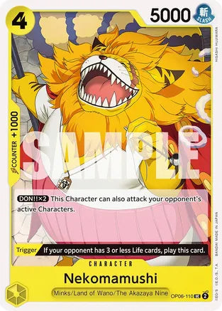 Nekomamushi - Wings of the Captain - UC - OP06-110