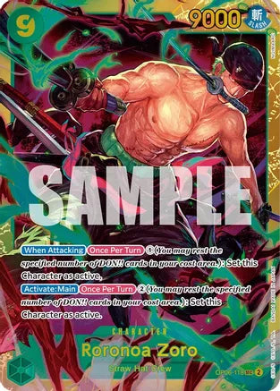 Roronoa Zoro - Wings of the Captain - SEC - OP06-118