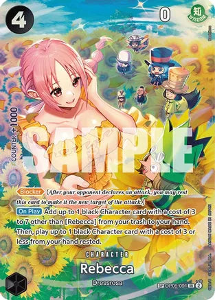 Rebecca (SP) - Wings of the Captain - SR - OP05-091