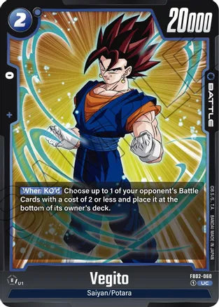 Vegito - FB02-060 - Blazing Aura - Uncommon - FB02-060