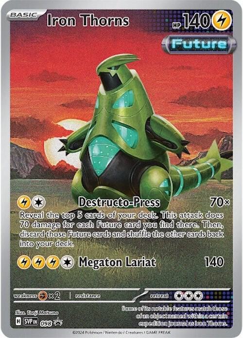 Iron Thorns - 098 - SV: Scarlet & Violet Promo Cards - Promo - 98