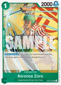 Roronoa Zoro (034) - 500 Years in the Future - UC - OP07-034