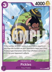 Pickles - 500 Years in the Future - C - OP07-069