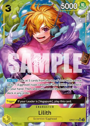 Lilith (Parallel) - 500 Years in the Future - SR - OP07-111