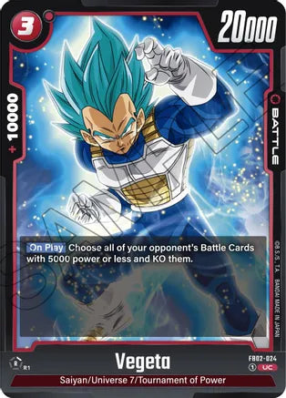 Vegeta - FB02-024 - Blazing Aura - Uncommon - FB02-024