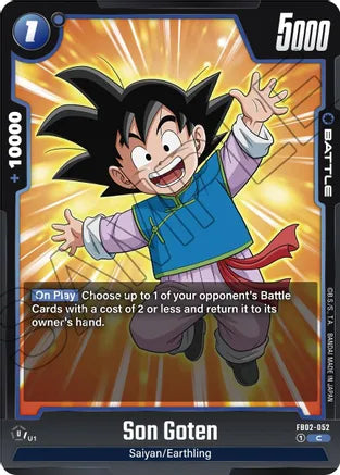 Son Goten - FB02-052 - Blazing Aura - Common - FB02-052